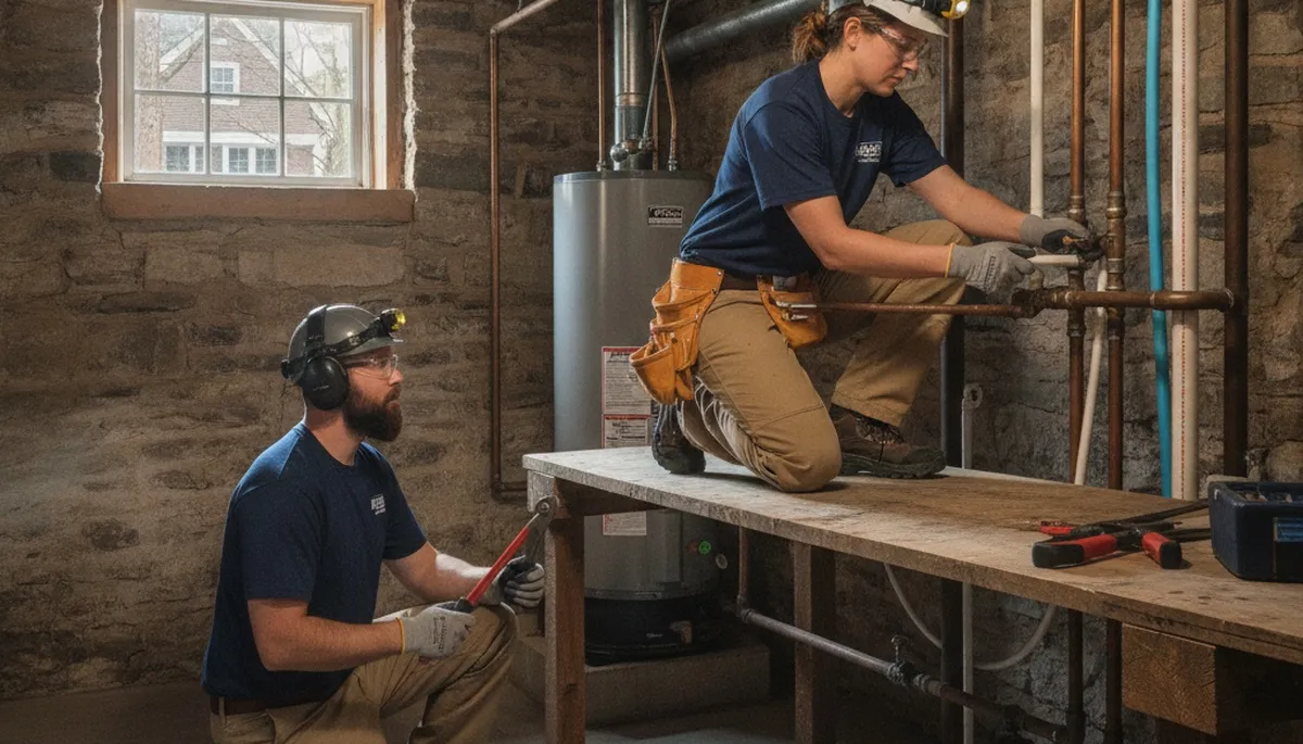 Plumbing repair service in Cherry Hill, NJ for leak fixes, pipe repairs, and emergency plumbing assistance