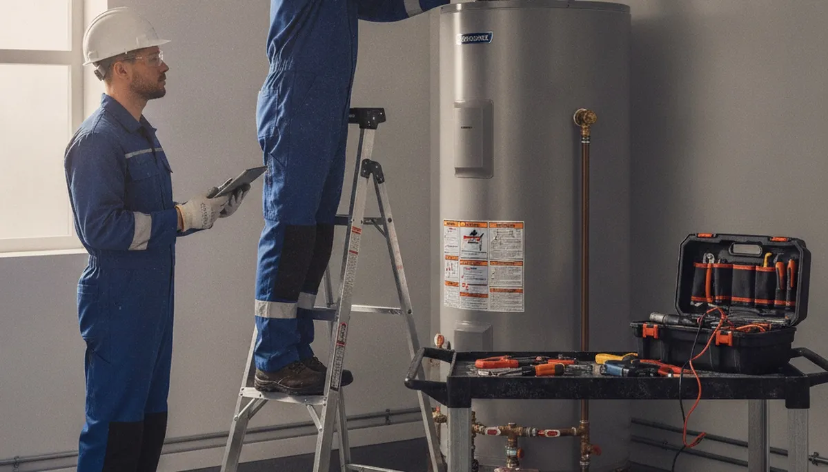 Water heater repair in Cherry Hill, NJ by On Call Plumbers for reliable home plumbing service